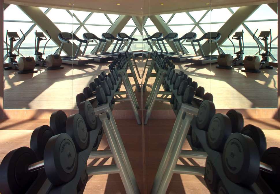 Ein Foto von den Einrichtungen im Andaz Capital Gate by Hyatt