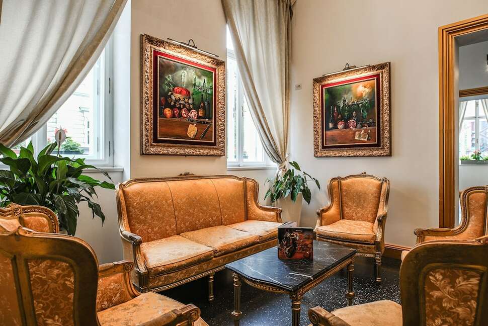 Een foto van het interieur van Hotel Assenzio