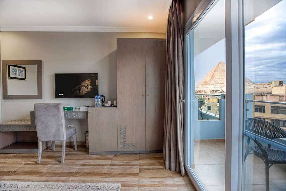 Een foto van Mamlouk Pyramids Hotel
