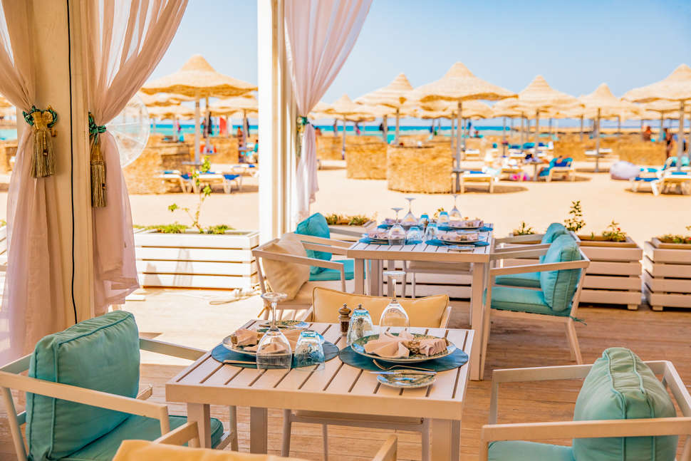 Een foto van de faciliteiten bij Sunrise Garden Beach Resort