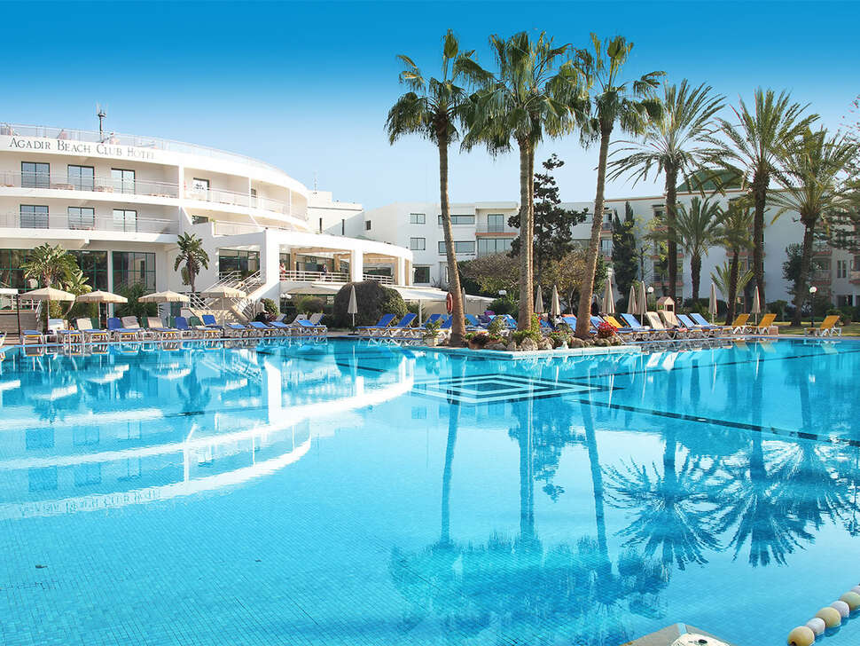 Een foto van het zwembad bij Hotel Agadir Beach Club