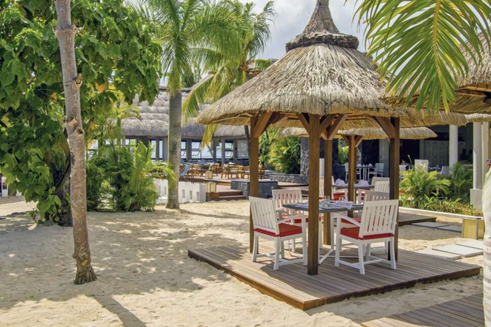 Een foto van het terras bij Solana Beach