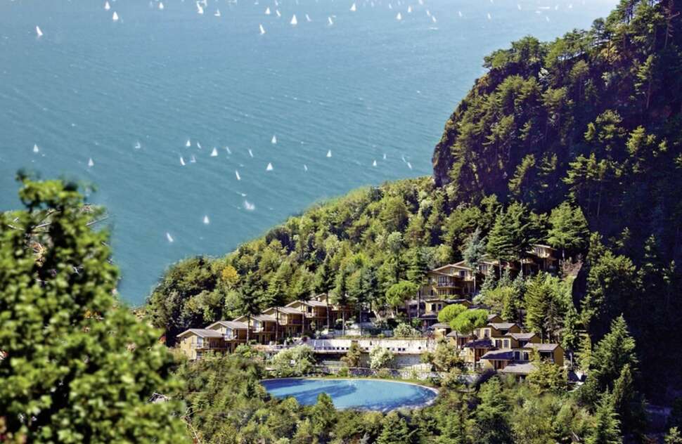 Een foto van het zwembad bij Residence Oasi