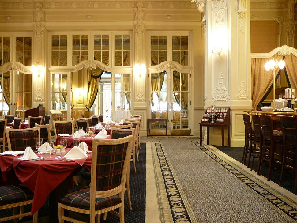 Ein Foto von den Einrichtungen im Grandhotel Pupp