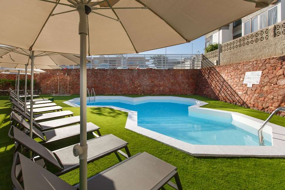 Ein Foto vom Pool im Alsol Datasol Apartments