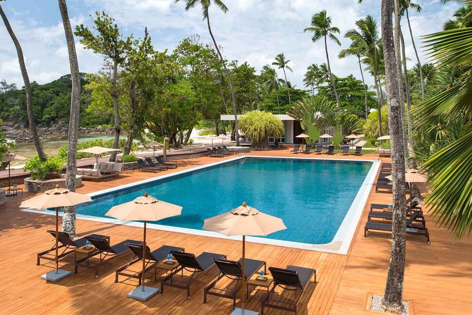 Een foto van een overzicht van Avani Seychelles Barbarons Resort & Spa