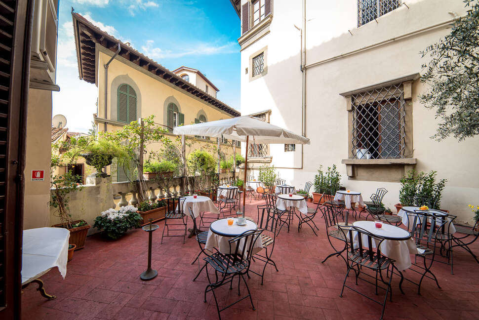 Een foto van de faciliteiten bij Hotel Paris Florence