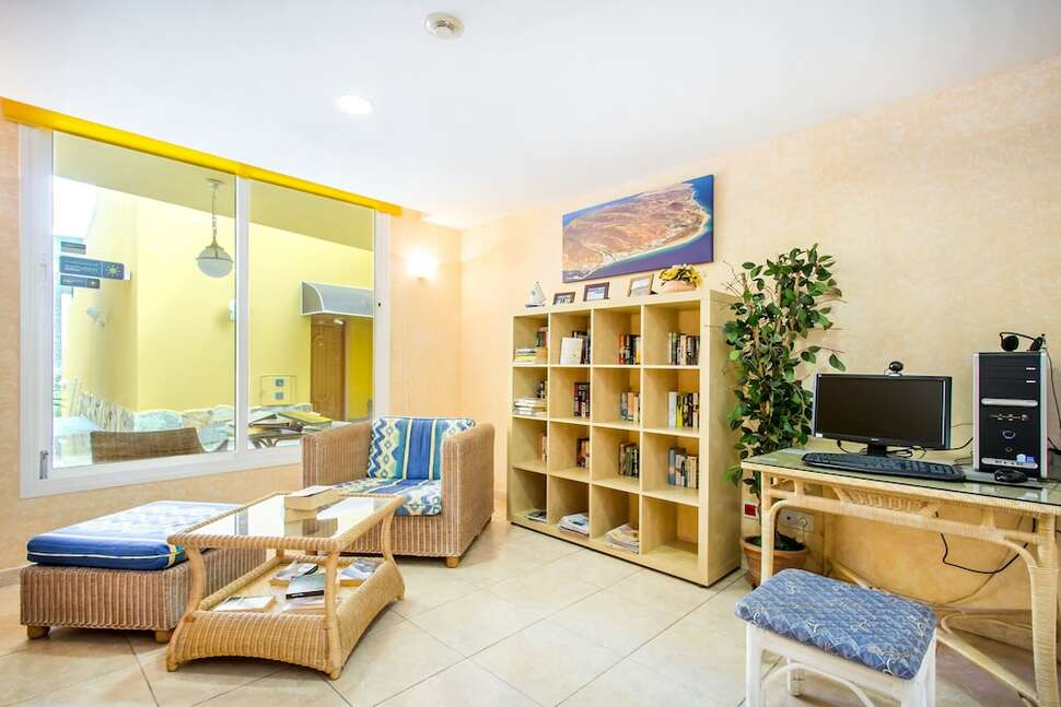 Een foto van het interieur van Appartementen Livvo Punta Marina