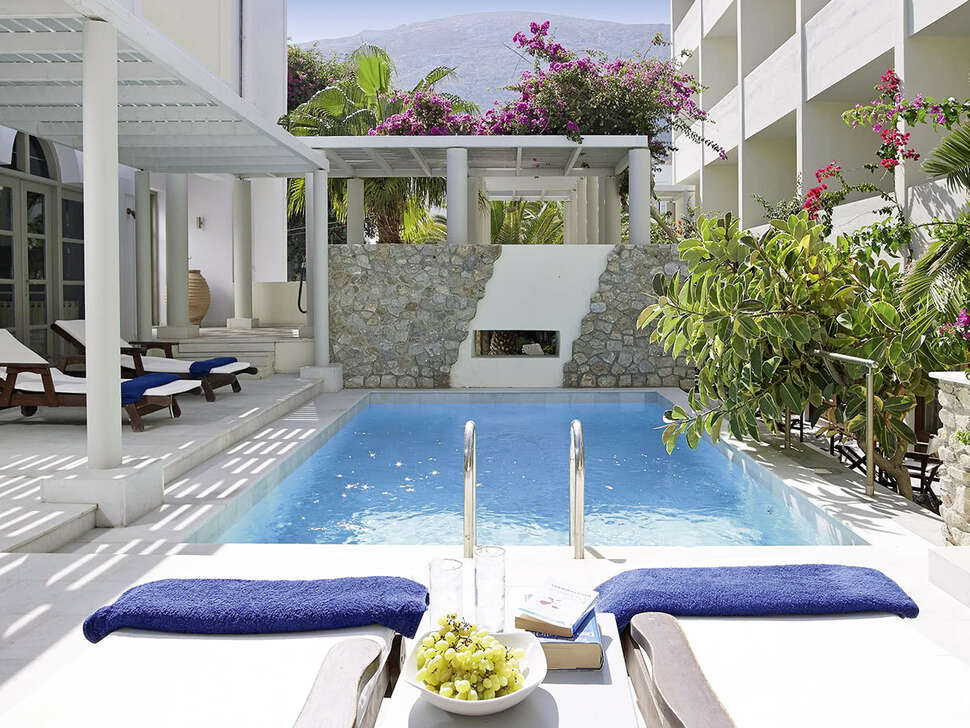 Ein Foto vom Pool im Afroditi Venus Beach Hotel & Spa