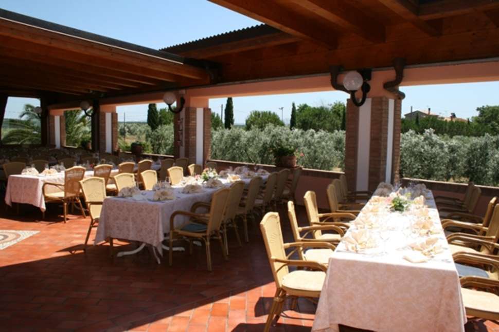 Ein Foto von den Einrichtungen im Agrihotel Elisabetta