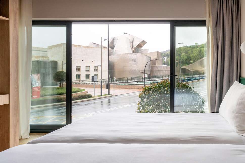 Ein Foto Libere Bilbao Museo Apartments