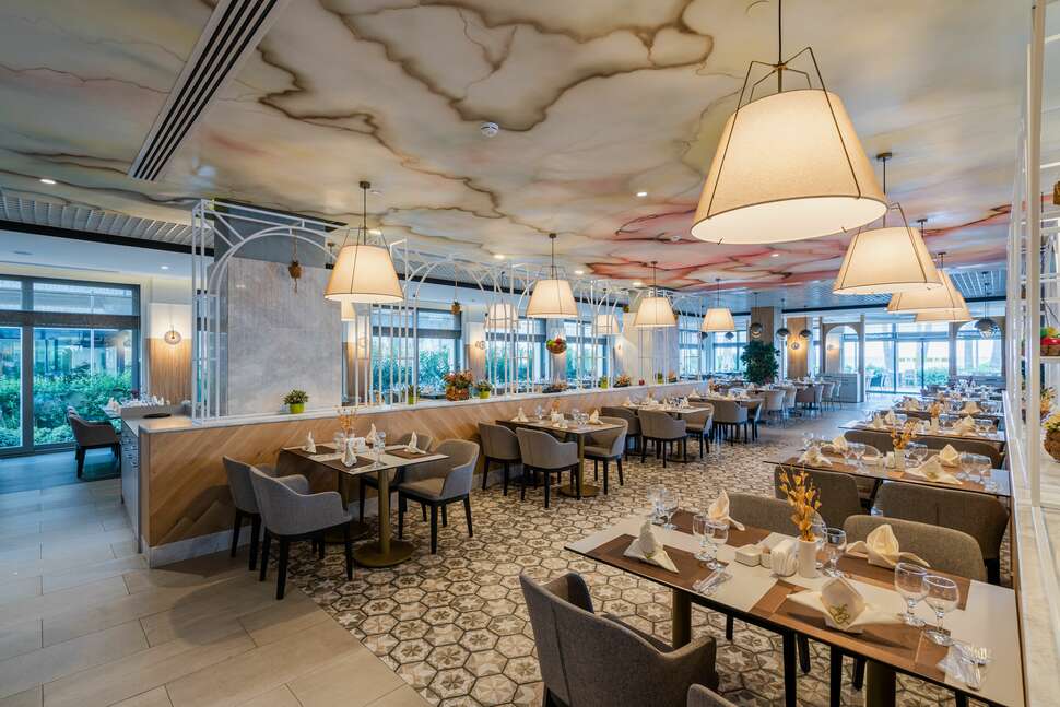 Een foto van de faciliteiten bij Fame Residence Kemer & Spa