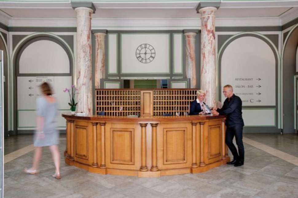 Een foto van het interieur van B'O Resort