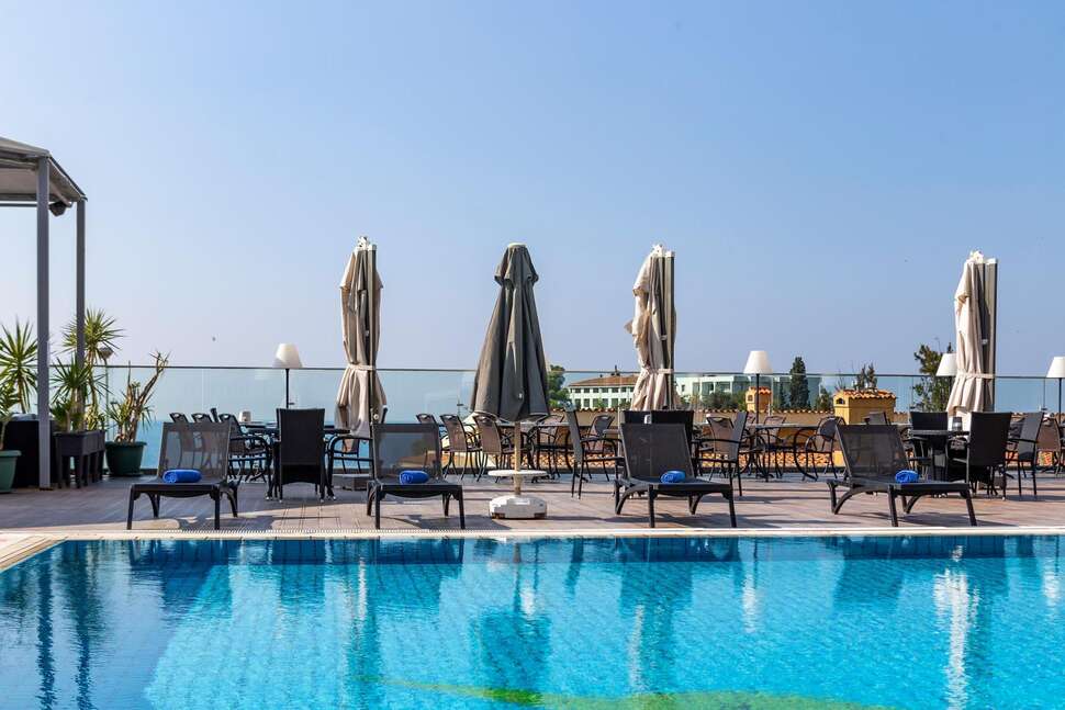 Ein Foto vom Pool im Elite World Kusadasi