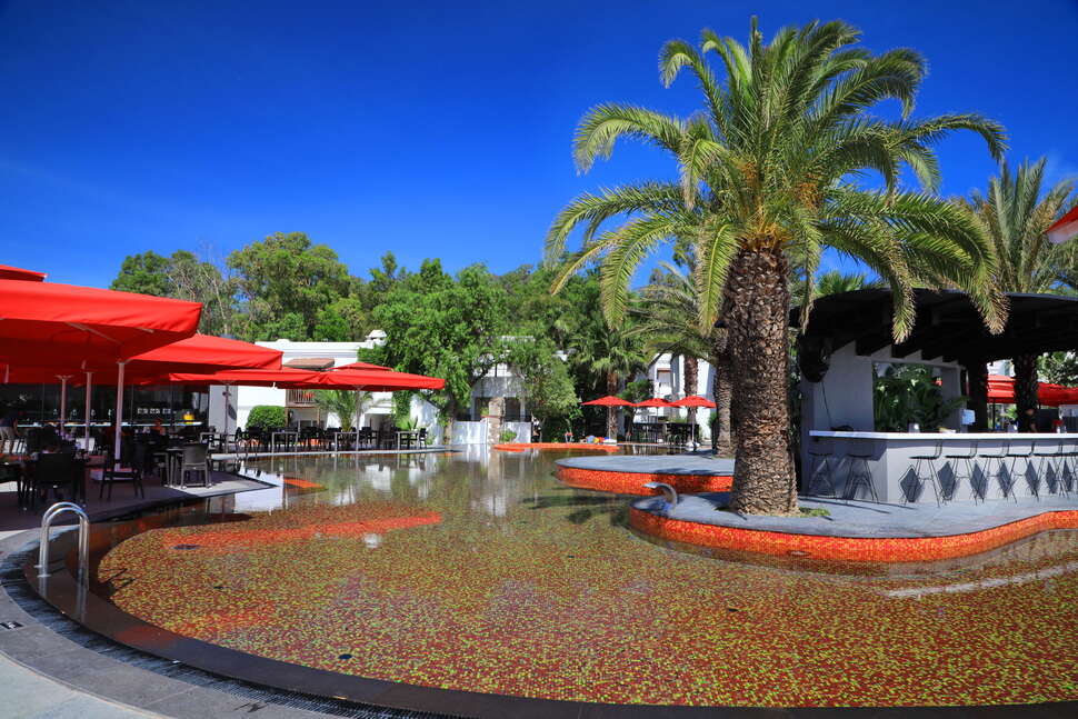 Een foto van het zwembad bij Very Chic Bodrum