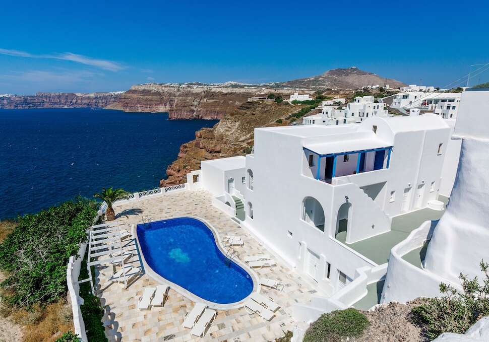Ein Foto Santorini View Hotel