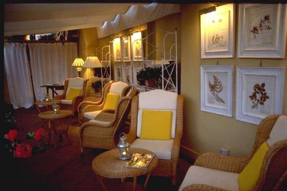 Ein Foto vom Innenbereich im Hotel Cellai