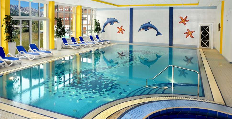 Een foto van het zwembad bij Marco Polo Club Alpina