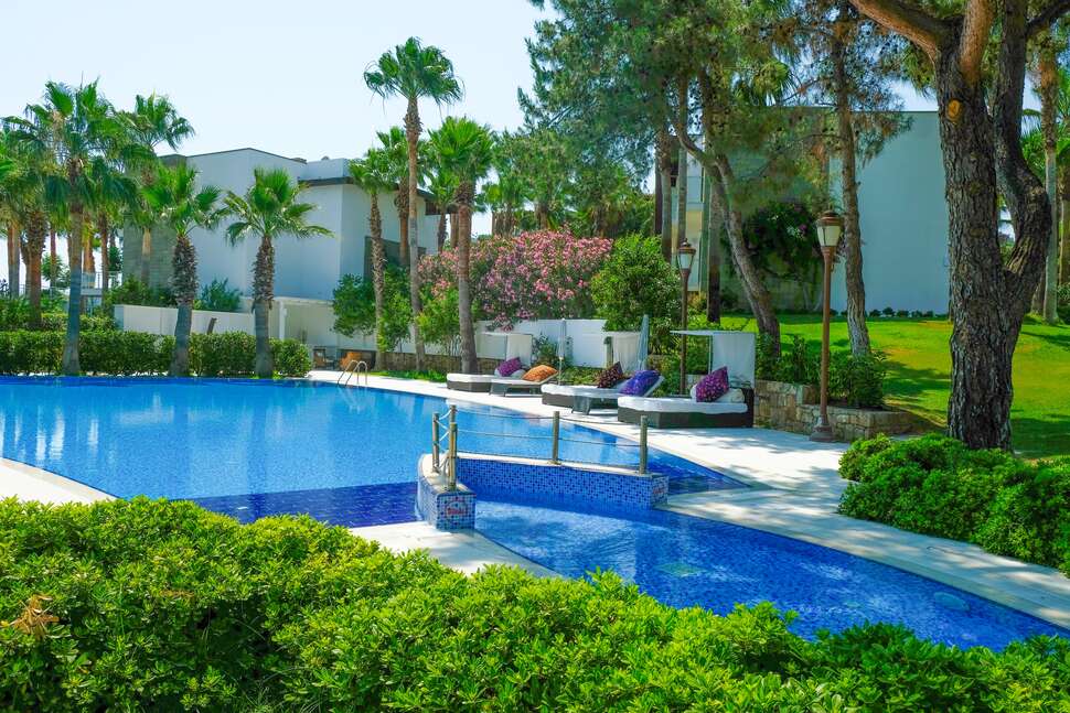 Een foto van het zwembad bij Hillstone Bodrum Hotel & Spa