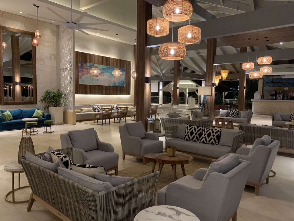 Een foto van het interieur van Vista Sol Punta Cana