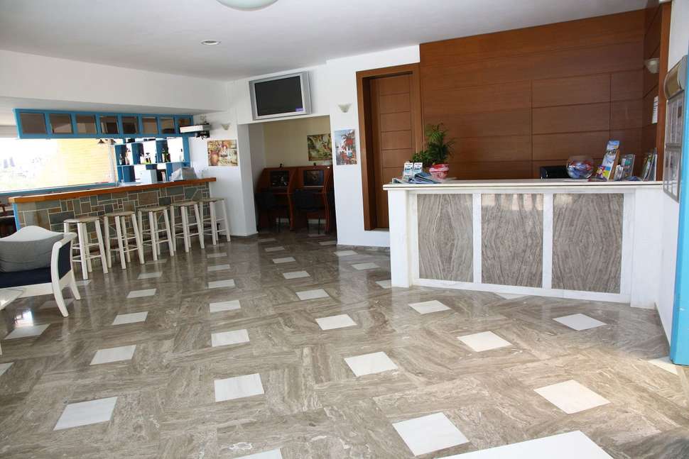 Een foto van het interieur van Frida Village Appartementen