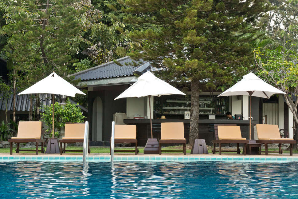Een foto van een overzicht van Sunshine Garden Resort