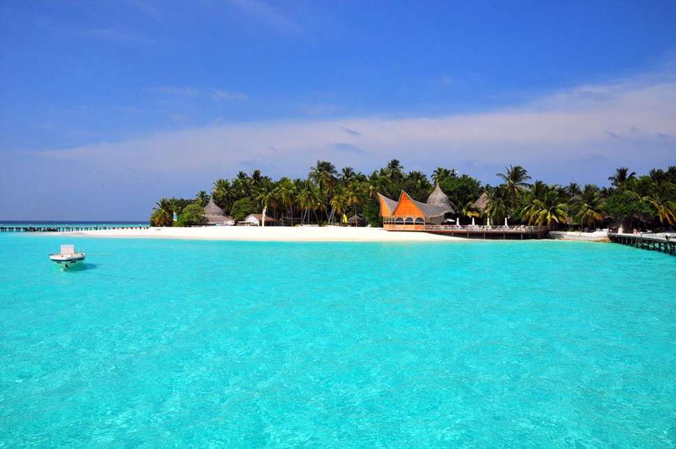 Ein Foto von der Außenansicht des Thulhagiri Island Resort & Spa