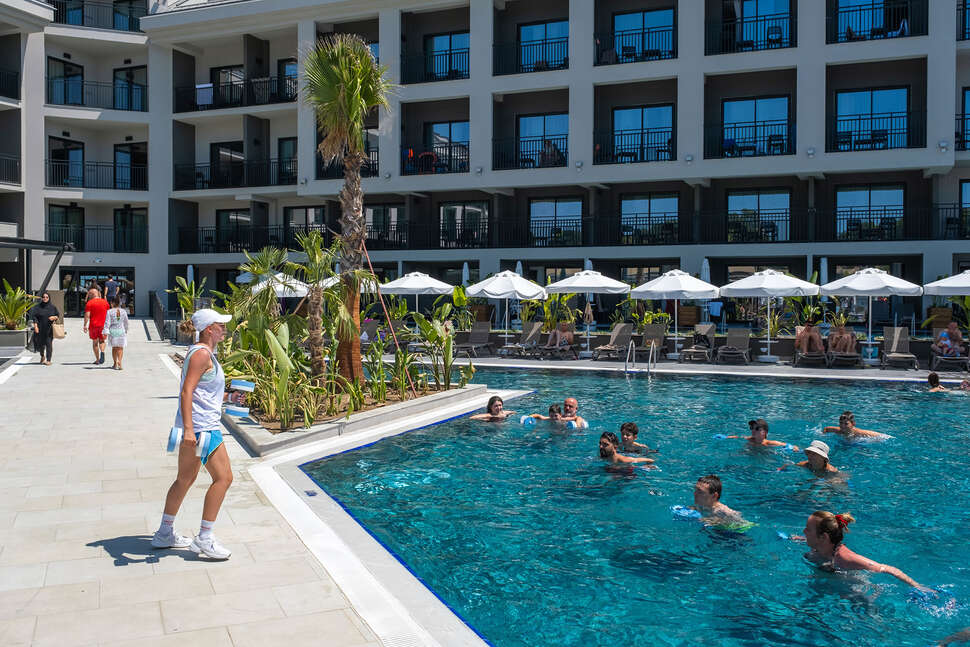 Een foto van het zwembad bij Hotel The X Belek