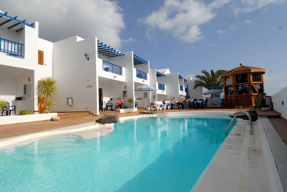 Een foto van het zwembad bij Appartementen Isla de Lobos