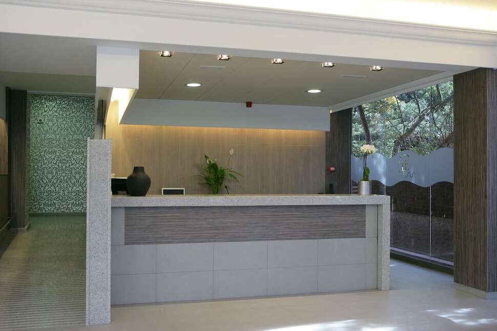 Een foto van het interieur van Hotel Tossa Beach