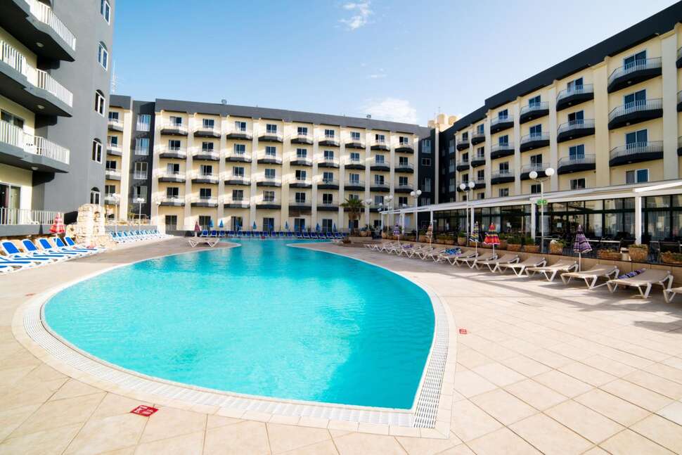 Een foto van een overzicht van Topaz Hotel