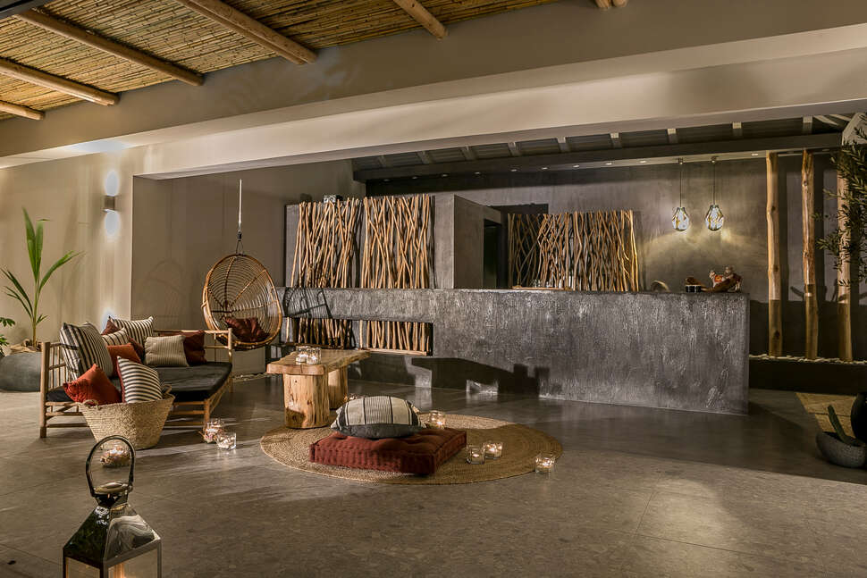 Een foto van het interieur van Avithos Resort