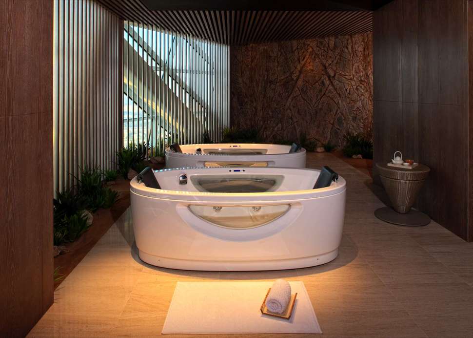 Ein Foto von den Einrichtungen im Andaz Capital Gate by Hyatt