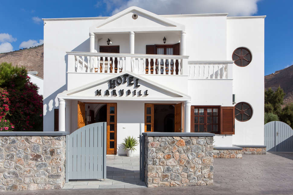 Ein Foto von der Außenansicht des Marybill Hotel