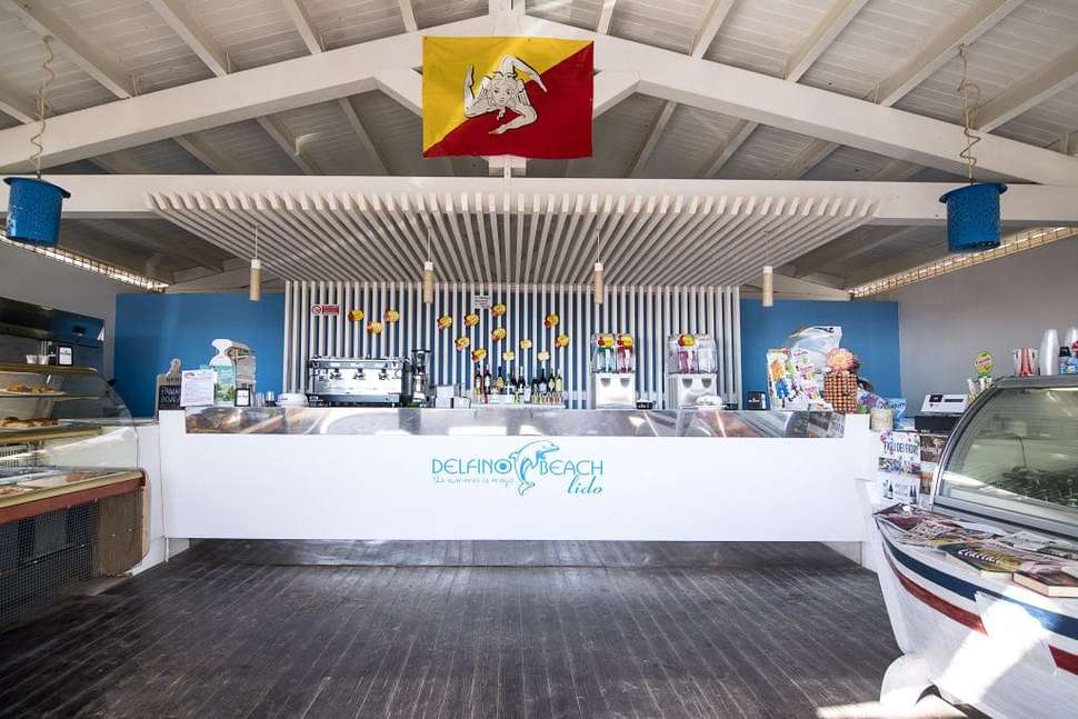 Een foto van de faciliteiten bij Delfino Beach Hotel
