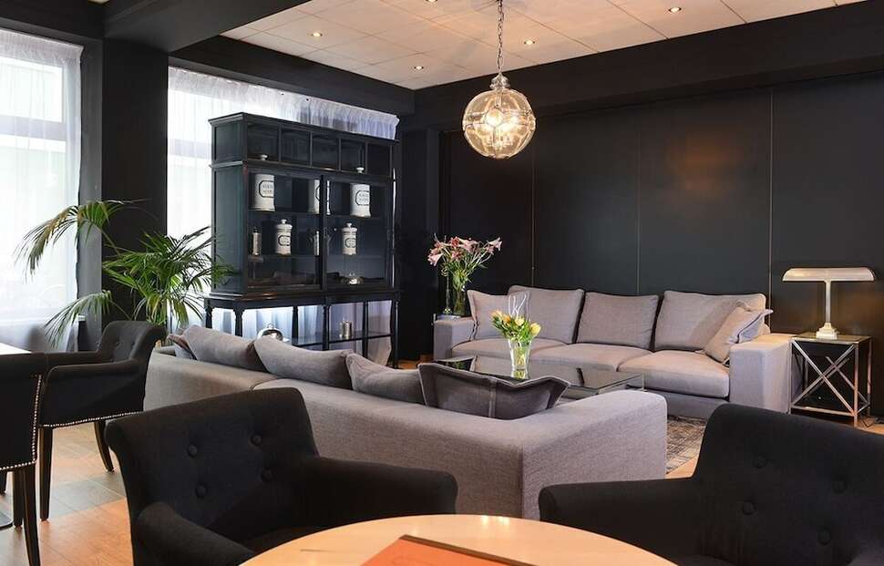 Een foto van het interieur van Tryp by Wyndham Berlin City East