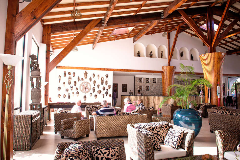 Een foto van de faciliteiten bij Ocean Bay Hotel