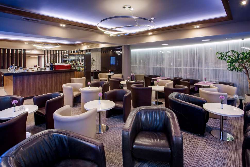 Een foto van het interieur van Bellevue Park Hotel