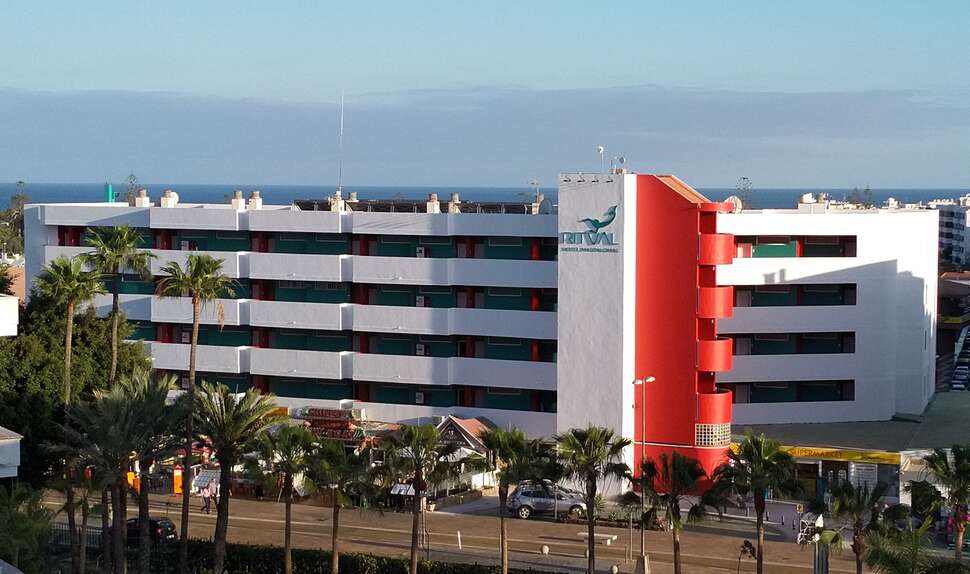 Een foto van de buitenkant van Hotel Ritual Maspalomas