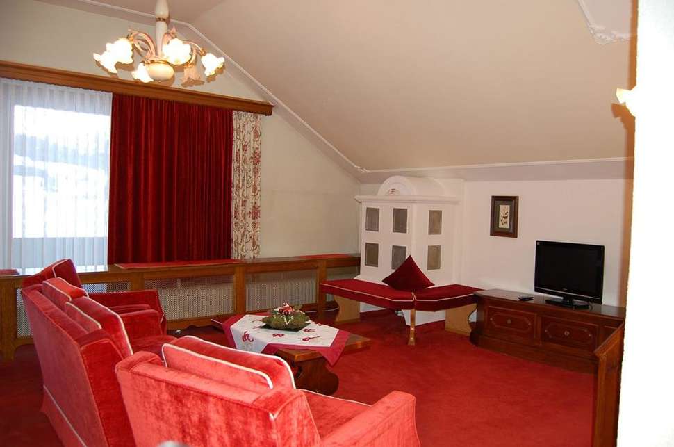Een foto van het interieur van Aktivhotel Karla