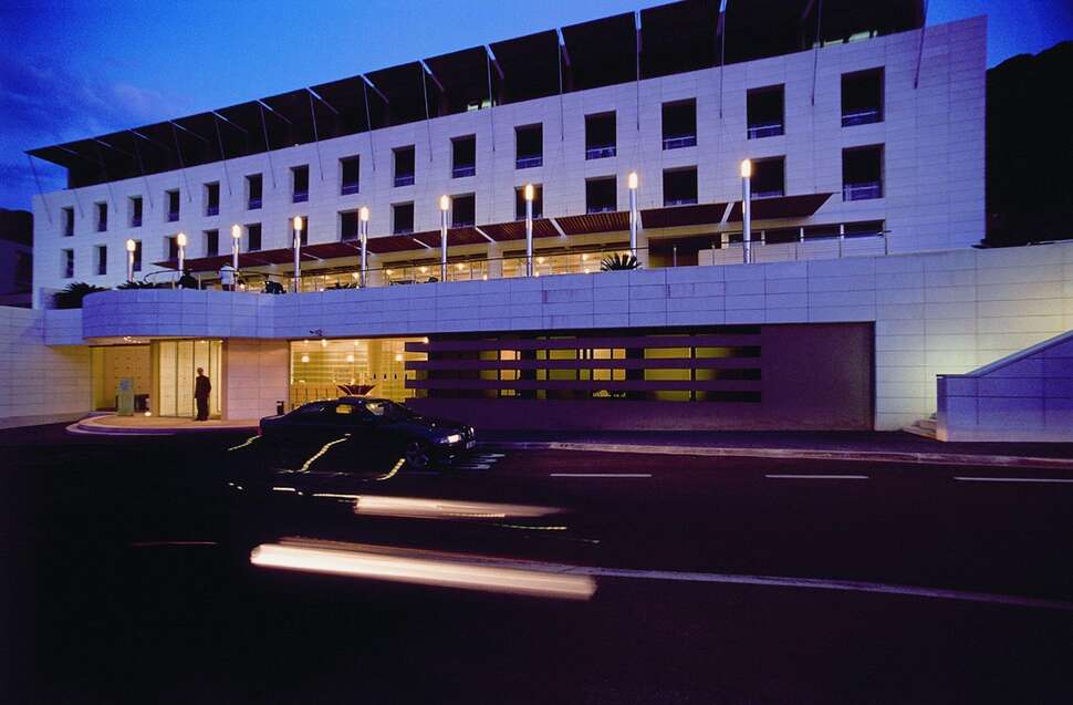 Een foto van de buitenkant van Hotel Uvala