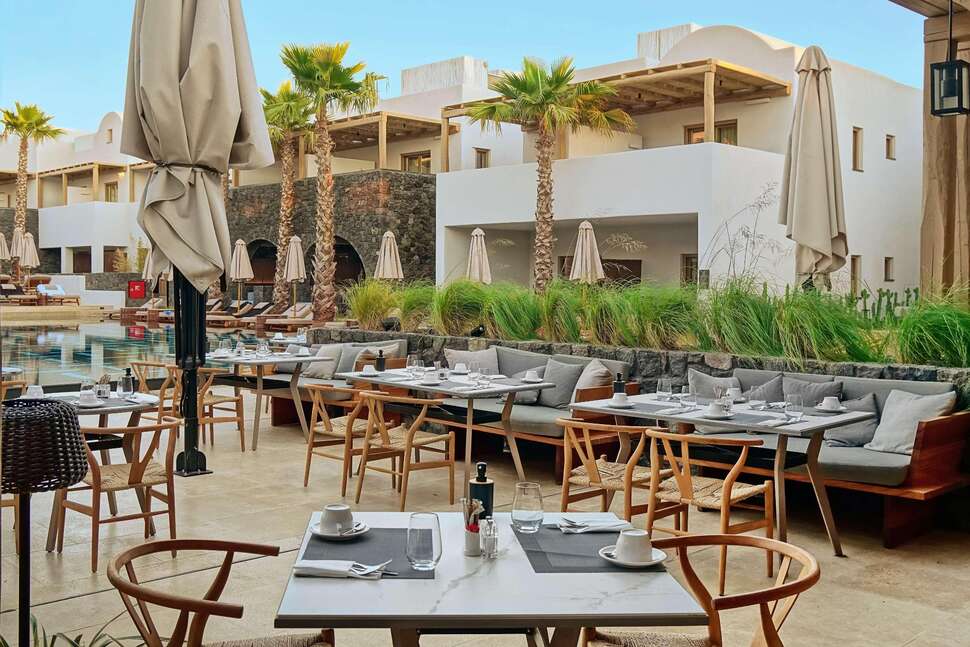 Ein Foto von den Einrichtungen im Raddison Blu Zaffron Resort