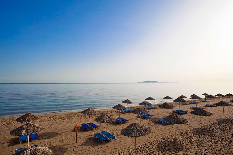 Een foto van het strand bij Civitel Creta Beach Hotel