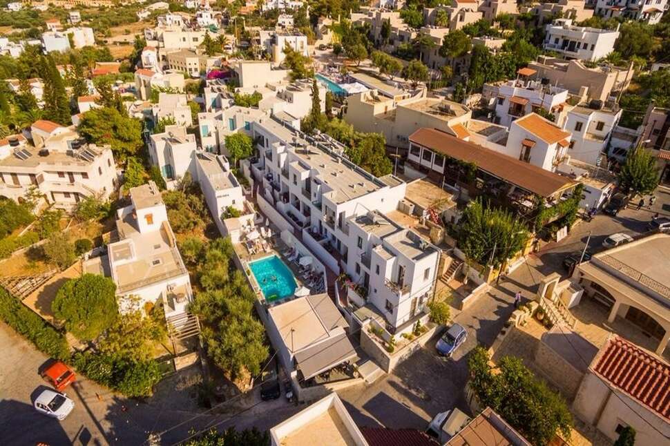 Een foto van de buitenkant van Casa Bianca Boutique Hotel