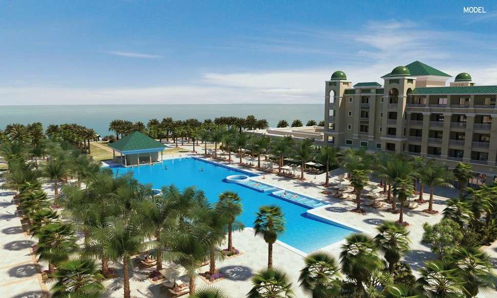 Ein Foto vom Pool im Barcelo Concorde Green Park Palace