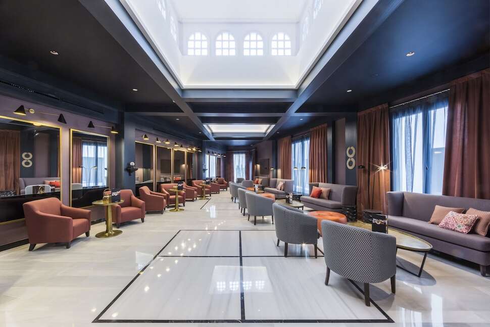 Een foto van het interieur van Catalonia Granada