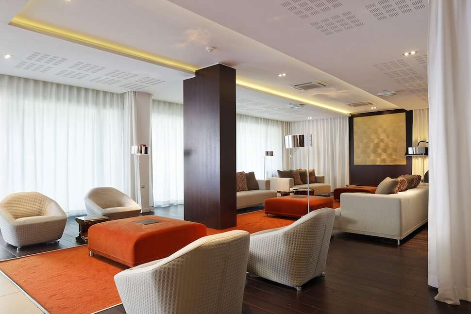 Een foto van het interieur van Aparthotel Adagio Nice Centre