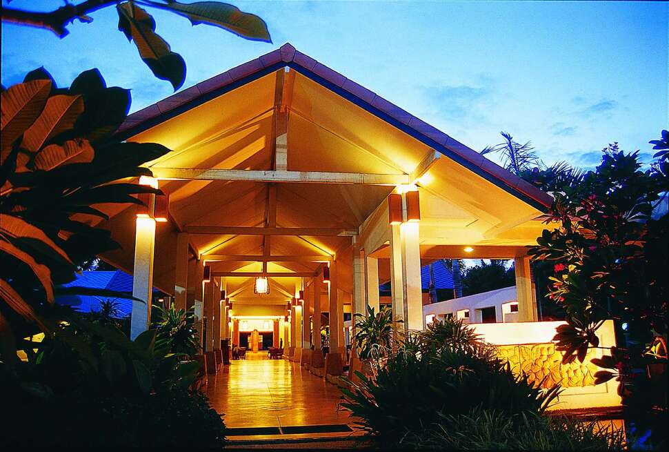 Een foto van het strand bij Sunshine Garden Resort