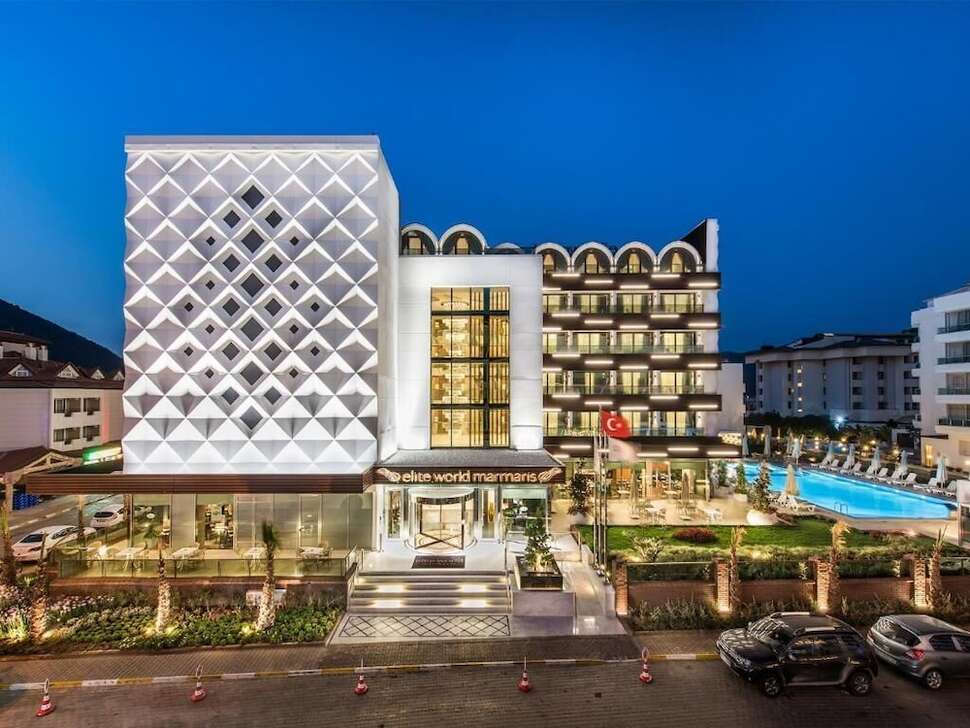 Een foto van de buitenkant van Elite World Marmaris Hotel