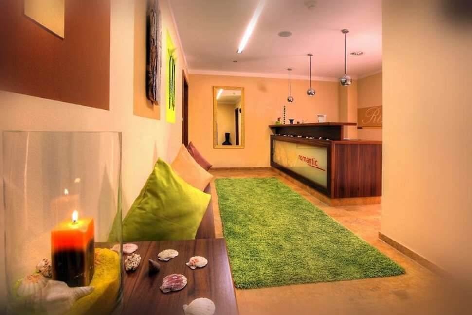 Een foto van het interieur van Hotel Sunny